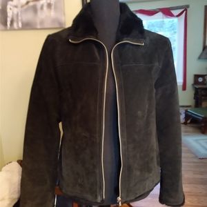 Suede jacket by Oscar Piel